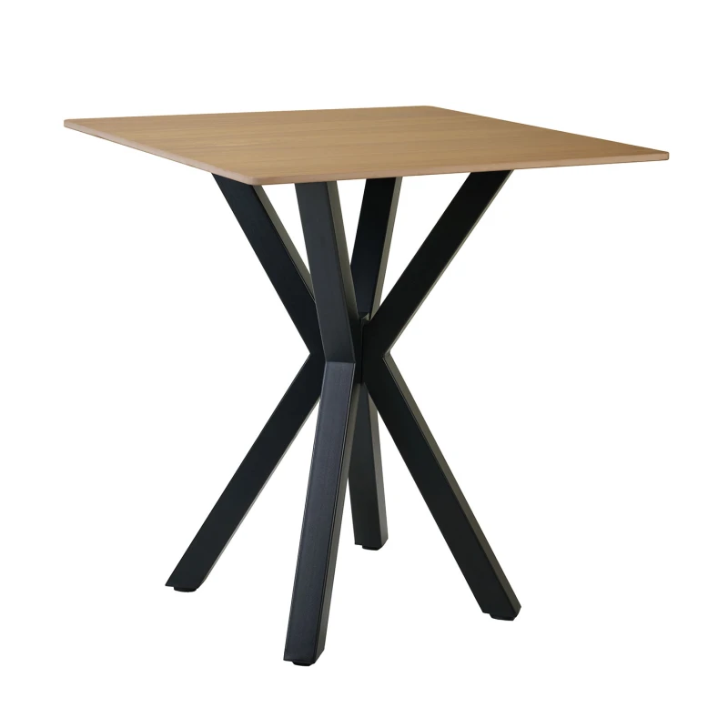 Varossi Τραπέζι Alberto Ξύλο 70 x 70 x 76 (100-096)