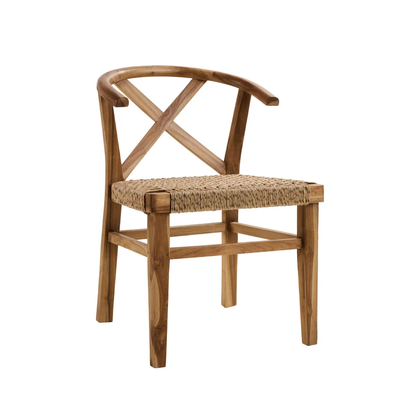 Varossi Καρέκλα MARILIA φυσικό 54 x 65 x 79 (901-039)