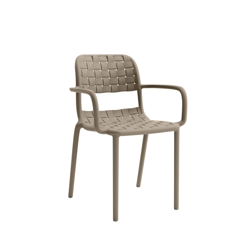 Varossi Πολυθρόνα Tonic μόκα 55 x 57 x 82 (900-346)