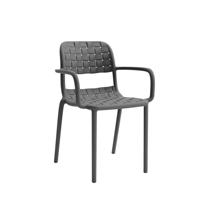Varossi Πολυθρόνα Tonic γκρι 55 x 57 x 82 (900-347)
