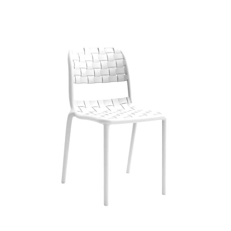 Varossi Καρέκλα Tonic-C λευκό 55 x 55 x 82 (900-352)