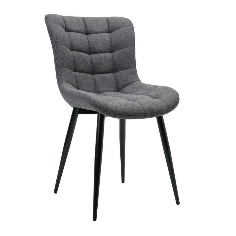 Varossi Καρέκλα Unico γκρι 48 x 62 x 85 (300-416)