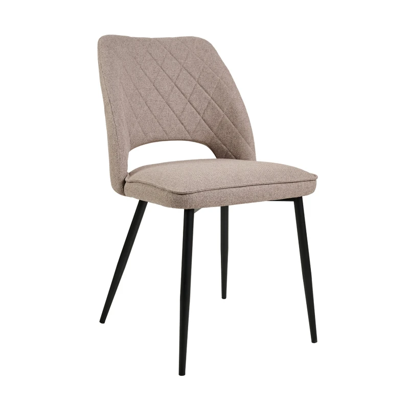 Varossi Καρέκλα Kristy γκρεζ 45 x 57 x 83 (300-419)