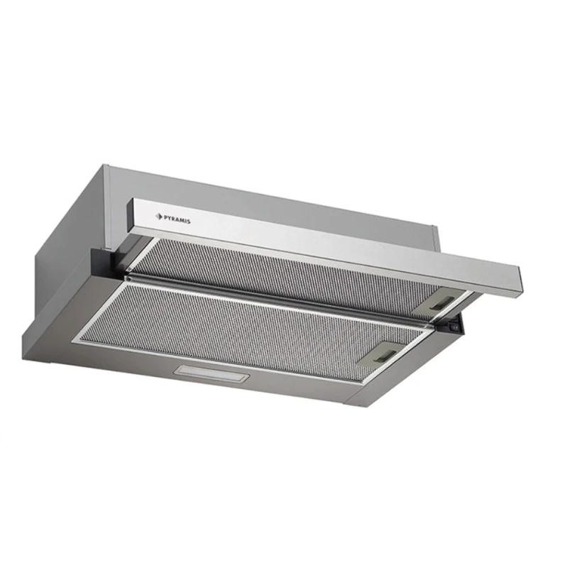 Pyramis PTC63413IX 60cm Inox Απορροφητήρας Συρόμενος (174030000)