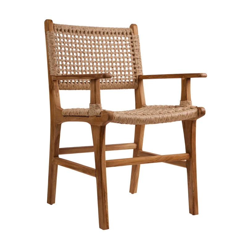 Varossi Πολυθρόνα Sahar Φυσικό 54 x 62.5 x 87 (901-001)