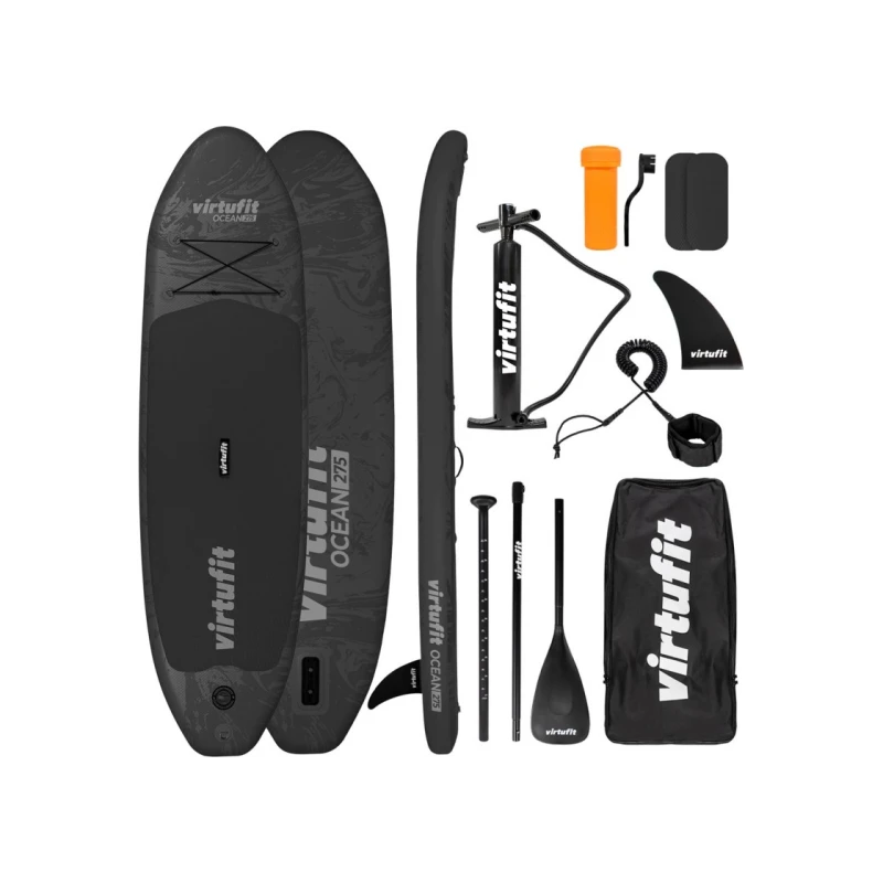 Virtufit Supboard Ocean 275 Mαύρο Φουσκωτό SUP (VFW06114)