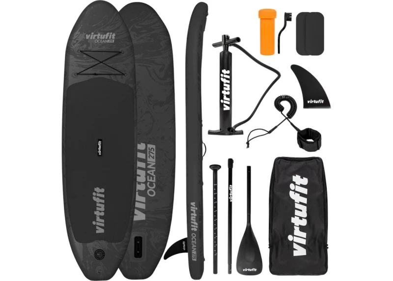 Virtufit Supboard Ocean 275 Mαύρο Φουσκωτό SUP (VFW06114)