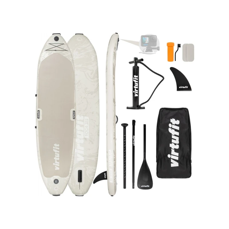 Virtufit Supboard Yoga 355 Sand Beige Φουσκωτό SUP (VFW06102)