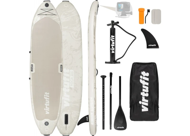 Virtufit Supboard Yoga 355 Sand Beige Φουσκωτό SUP (VFW06102)