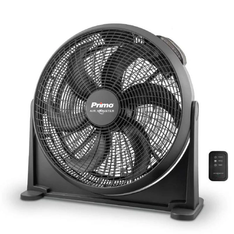 Primo A2070R 20'' 50εκ. Airmonster με Τηλεχειριστήριο Μαύρος Ανεμιστήρας Box Fan (800706)