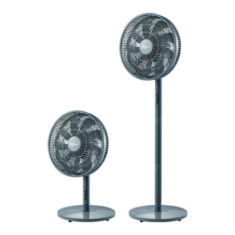 Neotec Ανεμιστήρας Ορθοστάτης ΝSF-80699 Neotec 16'' 40εκ. 9Φτερά Γκρι 2 σε 1