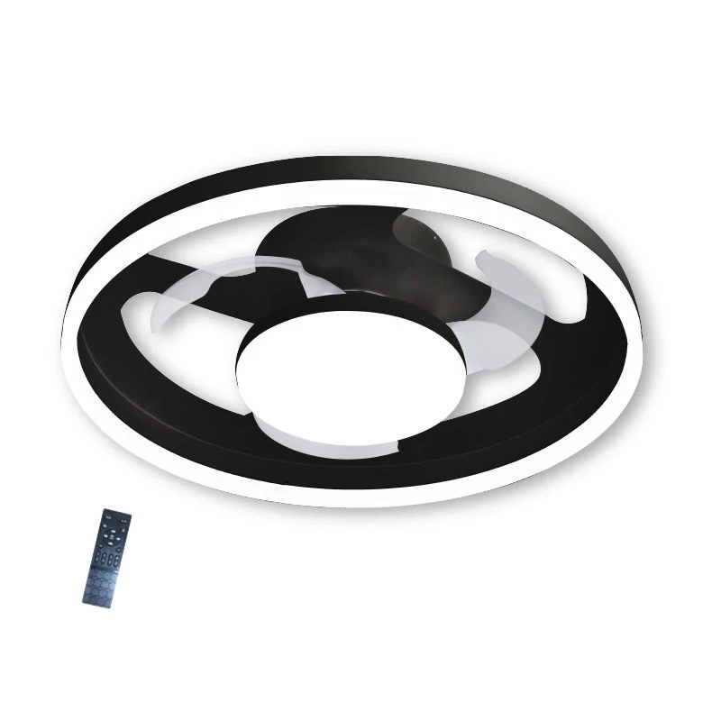 Primo PRCF-80725 20'' 50εκ. με Τηλεχειριστήριο 1 Φως LED 3 Φτερά Μαύρος Ανεμιστήρας Οροφής (800725)