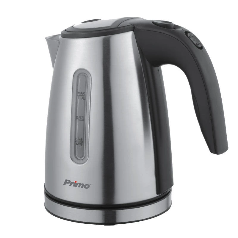 Primo Βραστήρας PRCK-40308 Primo 1.0L 1630W Με εσωτερικό φωτισμό LED Ανοξείδωτος