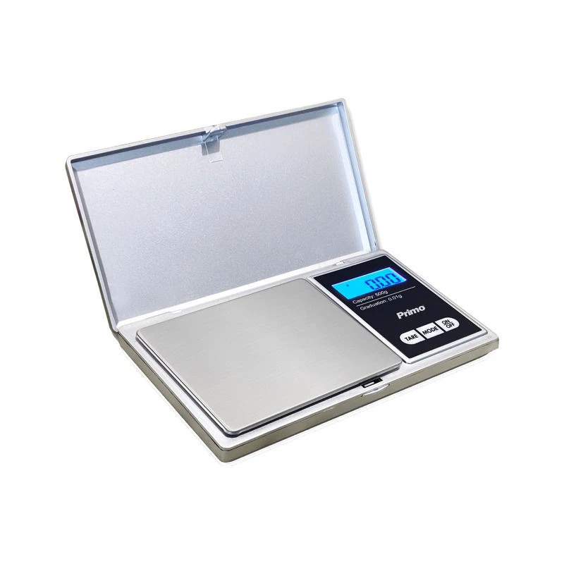 Primo Ζυγαριά Ακριβείας PRJS-40335 Primo Ψηφιακή 500g-0.01g Φωτιζόμενη οθόνη Silver