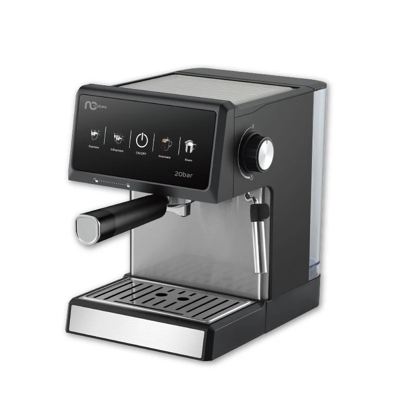 Neotec Μηχανή Καφέ Espresso NT-40541 Neotec 20Bar 3σε1 Digital Μαύρη/Inox