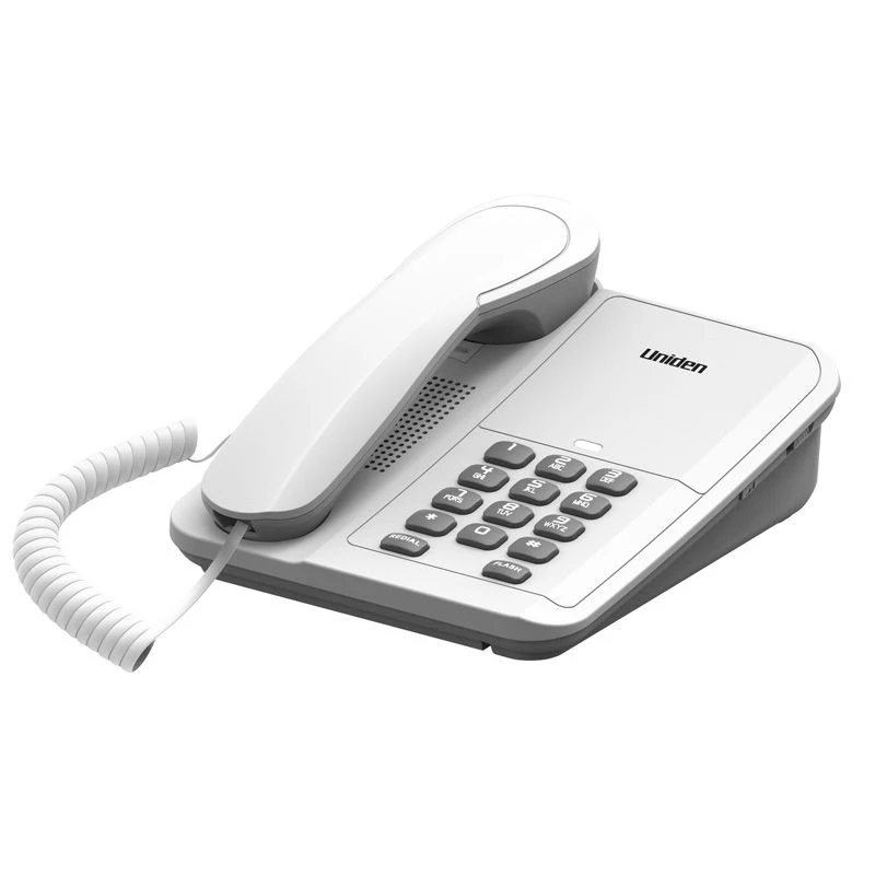 Uniden Τηλέφωνο Επιτραπέζιο UNIDEN CE7203 Λευκό