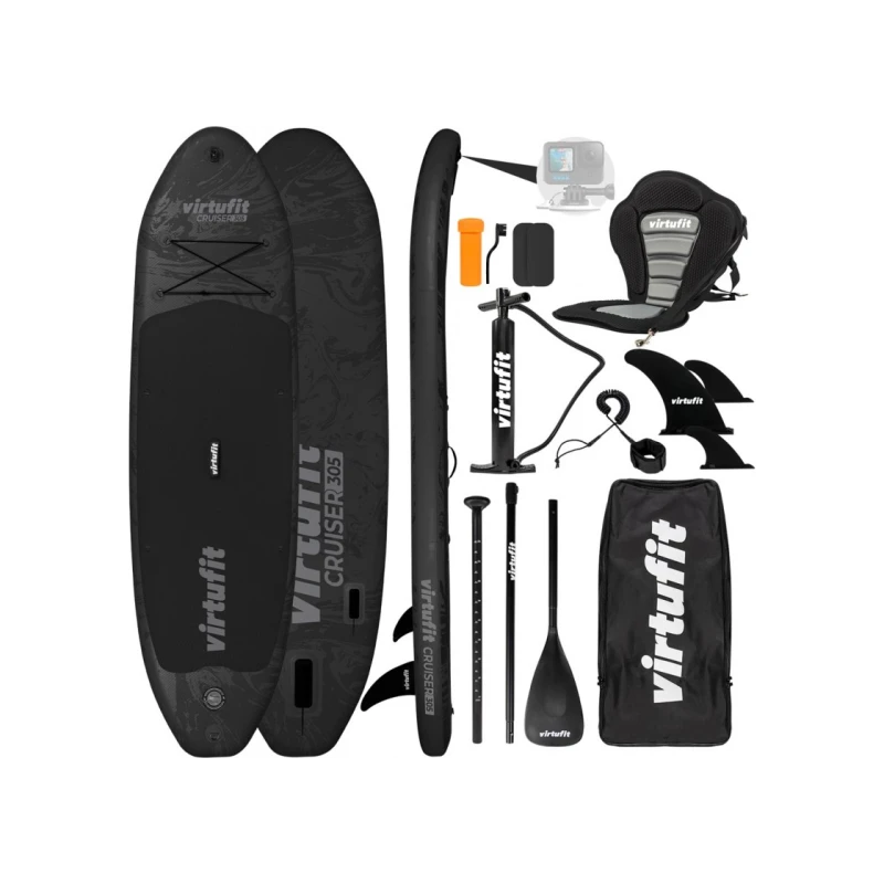 Virtufit Supboard Cruiser 305 Black Φουσκωτό SUP (VFW06113)