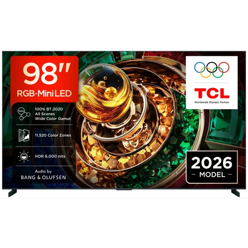 TCL 98RM9L 98'' UHD 4K RGB-Mini LED Smart TV Τηλεόραση (2026)