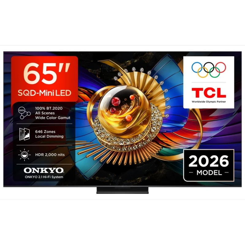 TCL 65Q7D PRO 65'' 4K SQD-Mini LED Smart TV Τηλεόραση
