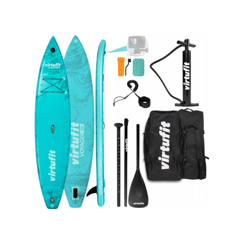 Virtufit Supboard Voyager 381 Turquoise Φουσκωτό SUP (VFW06083)