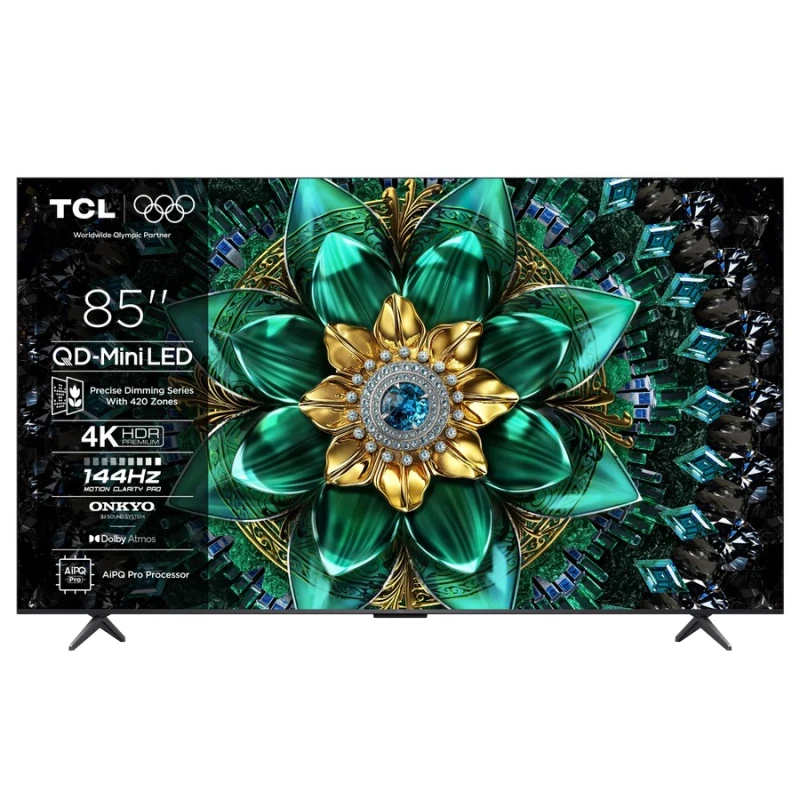 TCL 85Q6C 85'' 4K QD-MINI LED Smart TV Τηλεόραση
