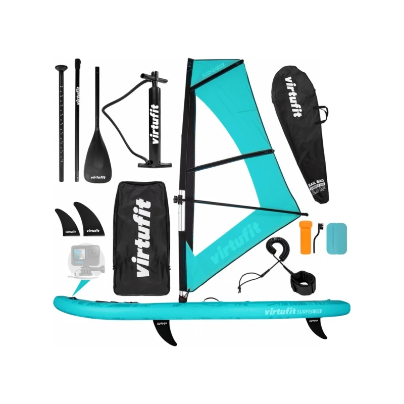 Virtufit Supboard Surfer 305 Turquoise Φουσκωτό SUP (VFW06087)