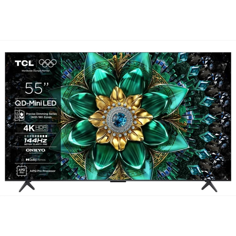 TCL 55Q6C 55'' 4K QD-MINI LED Smart TV Τηλεόραση
