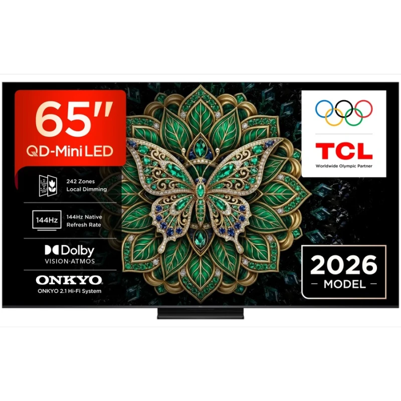 TCL 65C6K Pro 65'' UHD 4K QD-Mini LED Smart TV Τηλεόραση