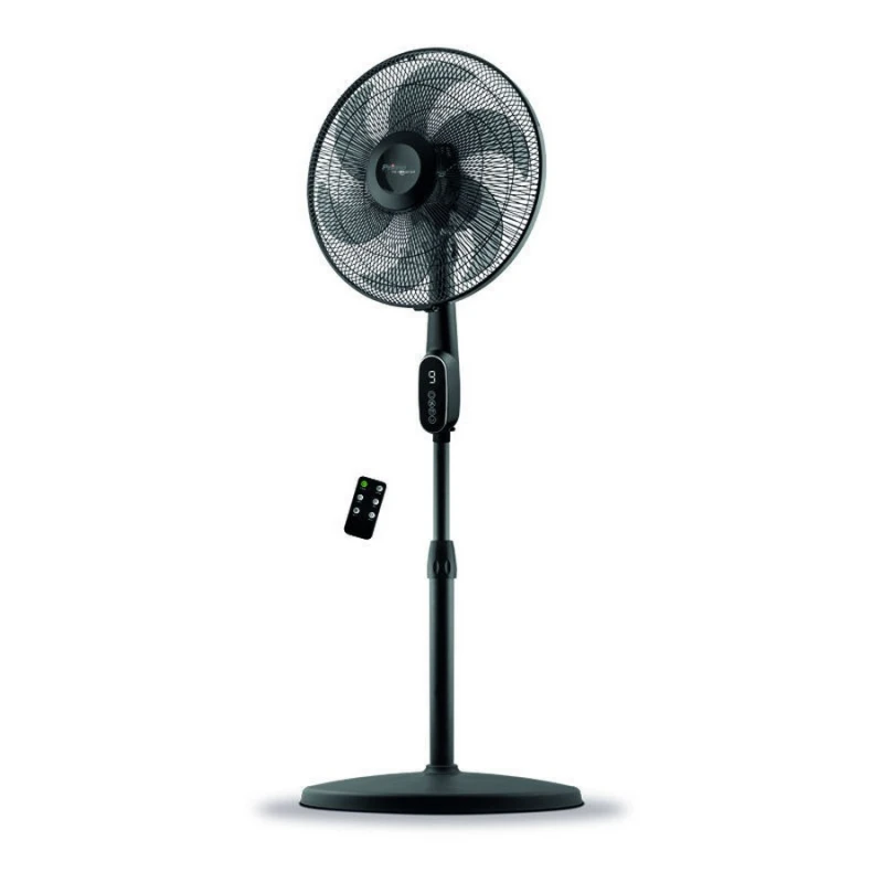 Primo Ανεμιστήρας Ορθοστάτης S1684 Primo 16'' 40εκ. DC Με Τηλεχειριστήριο Μαύρος