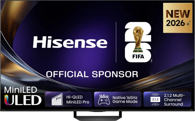 Hisense 85U7S PRO 85'' ULED MiniLED SmartTV 4K 165Hz Τηλεόραση