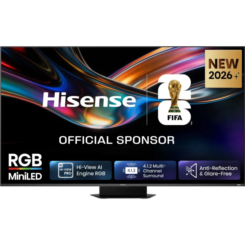 Hisense 85UR9S 85'' RGB MiniLED SmartTV 4K 180Hz Τηλεόραση