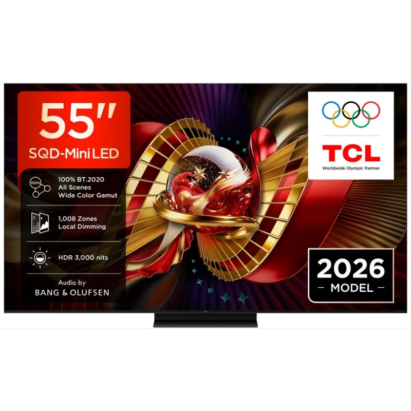 TCL 55C8L 55'' 4K Premium SQD-Mini LED Smart TV Τηλεόραση