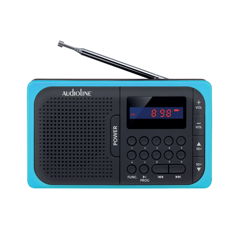 Audioline Ψηφιακό ραδιόφωνο μπαταρίας με BLUETOOTH,USB και κάρτα μνήμης SD TR-210 (070031)
