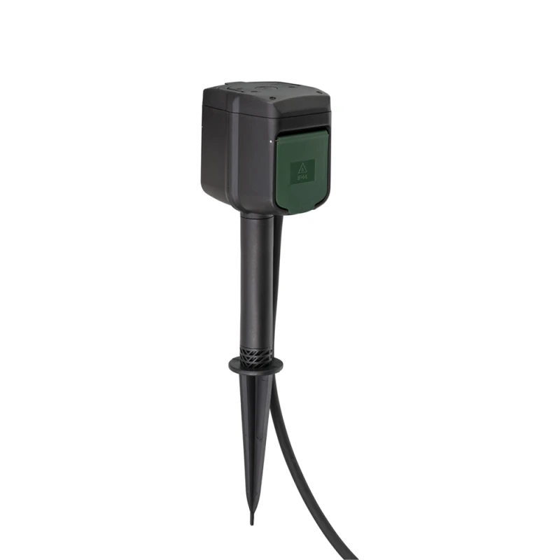 Brennenstuhl Πρίζα κήπου Smart WiFi διπλή 1154540600 IP44 καλώδιο 3m (150146)