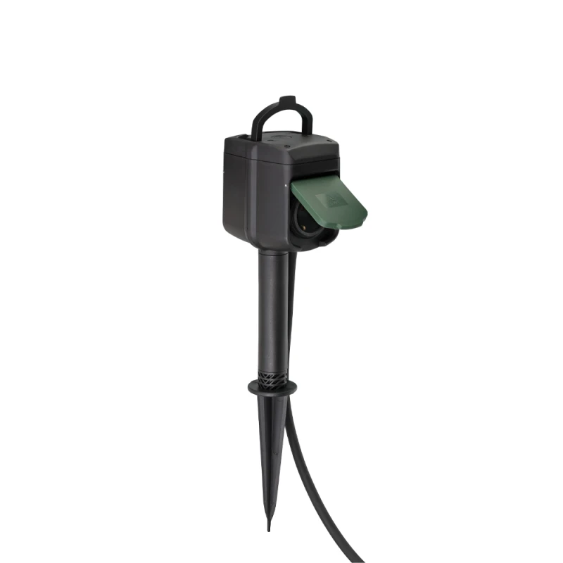 Brennenstuhl Πρίζα κήπου Smart WiFi διπλή 1154540601 IP44 καλώδιο 10m (150147)