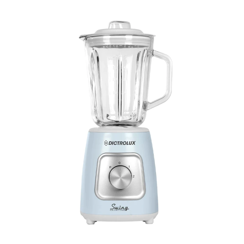 Dictro Lux Μπλέντερ 1000W 1,5Lt Γυάλινη Κανάτα 878508 DX-2103 Swing DICTRO LUX Celeste (060194)