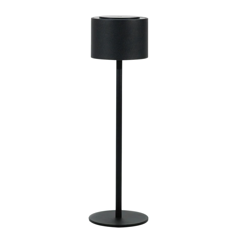 Dictro Lux Φωτιστικό Επιτραπέζιο LED Επαναφορτιζόμενο 874200 DICTRO LUX Μαύρο (020083)