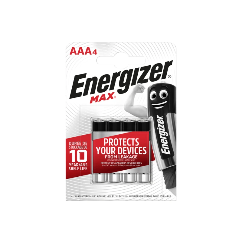 Energizer Αλκαλικές μπαταρίες AAA-LR03 (130051)