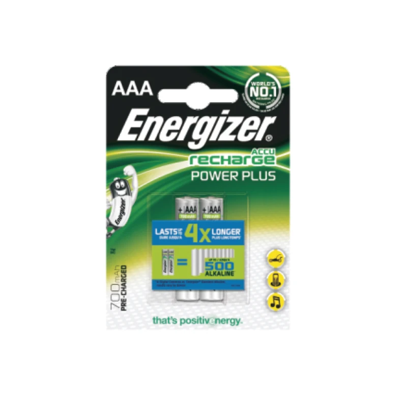 Energizer Επαναφορτιζόμενες μπαταρίες σε blister AAA/700mAh (130018)
