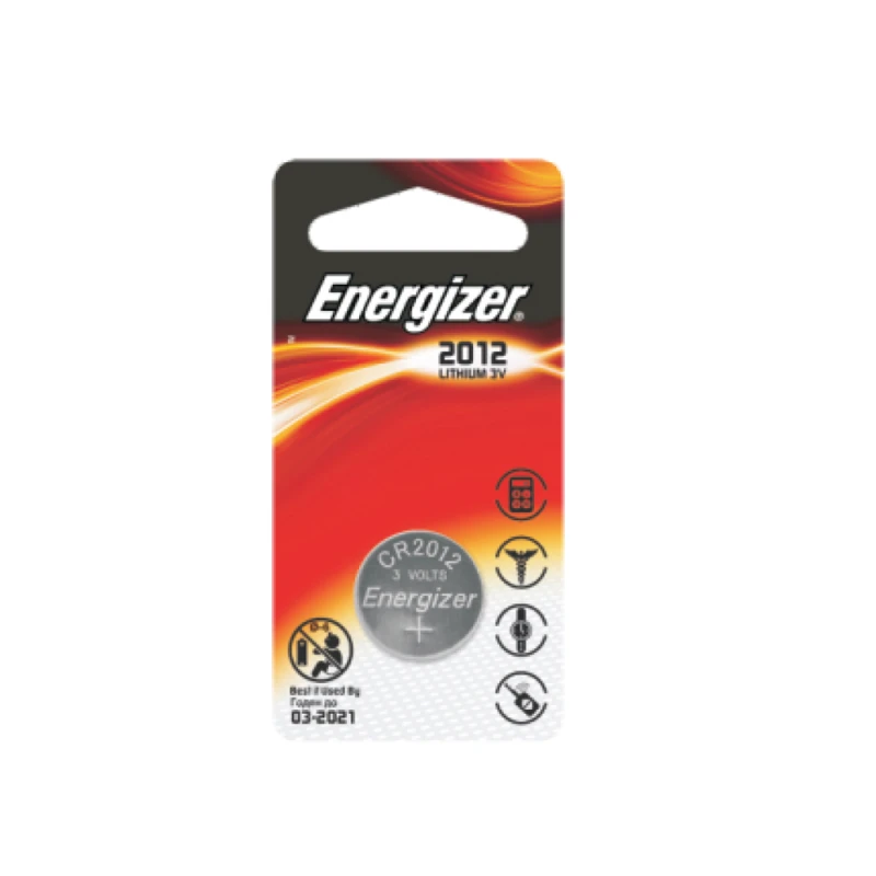 Energizer Μπαταρία λιθίου κουμπί σε blister CR2012/3V (130033)