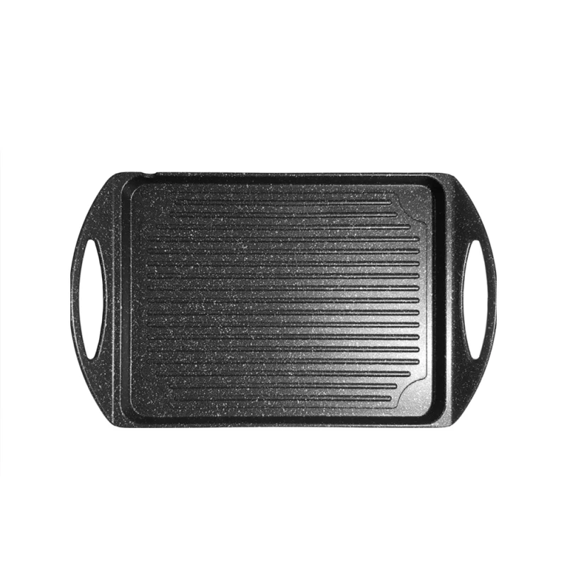 Gusto Casa Πλάκα Ψησίματος Grill Αντικολλητική 35x25cm 640420 GUSTO CASA (060240)