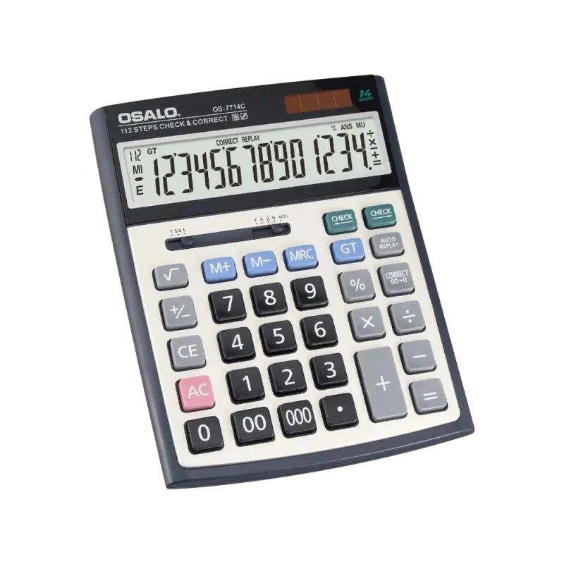 Osalo Αριθμομηχανή γραφείου 14 ψηφίων OS-7714C (040009)