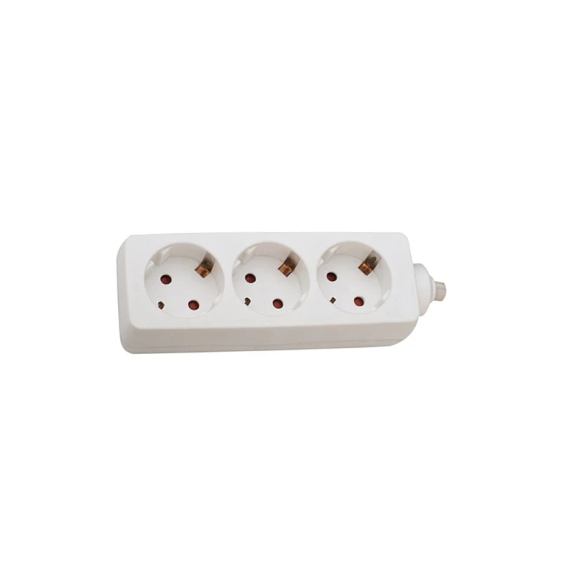 Telco Πολύπριζο 3 θέσεων 1,5m Λευκό KF-B-03A (150110)