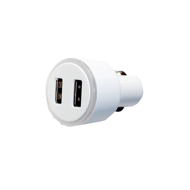 Telco Φορτιστής αυτοκινήτου με 2 θύρες USB Λευκός CH-08 (L99.696)
