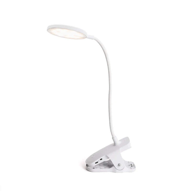 Weidasi Φωτιστικό Γραφείου LED με κλιπ WD-6651 WEIDASI Λευκό (020126)