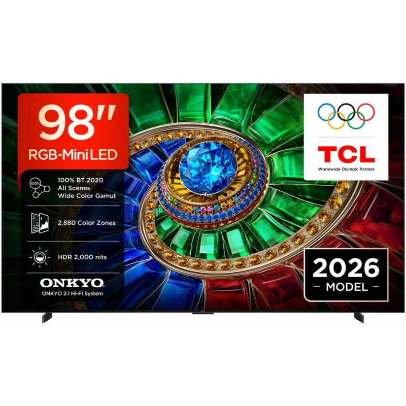 TCL 98RM7L 98'' 4K RGB-Mini LED Smart TV Τηλεόραση (2026)