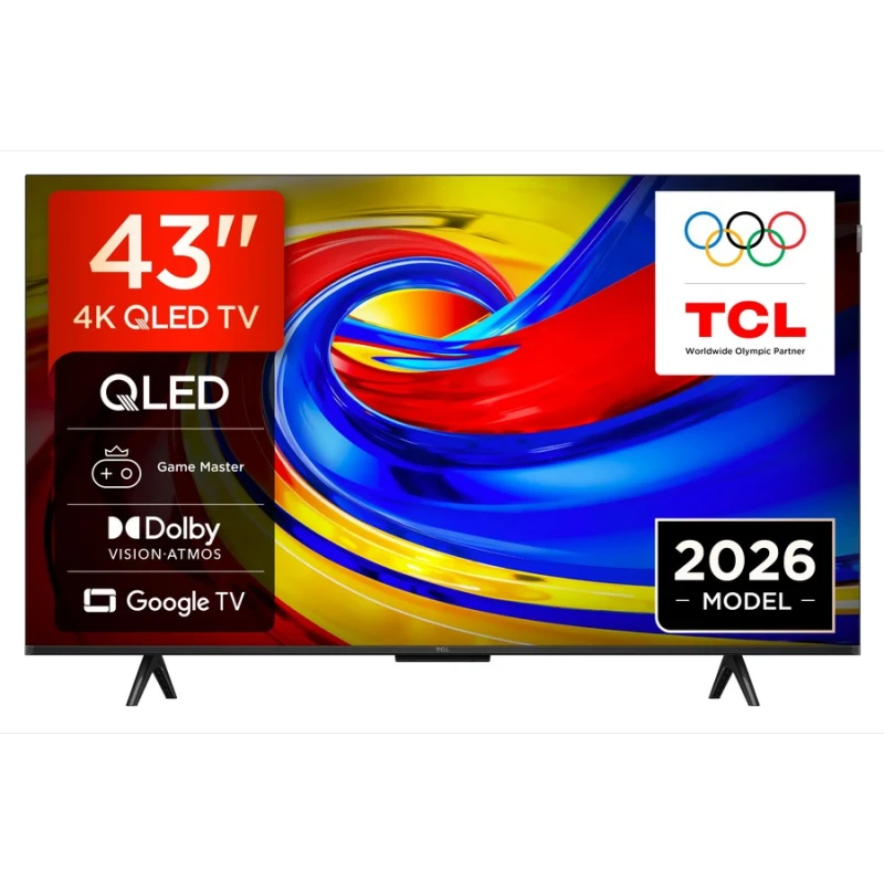 TCL 43P7L 43'' UHD 4K Premium QLED Smart TV Τηλεόραση