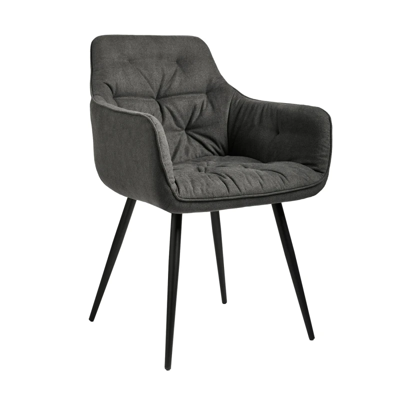 Varossi Πολυθρόνα Dalia Γκρι 56 x 75 x 85