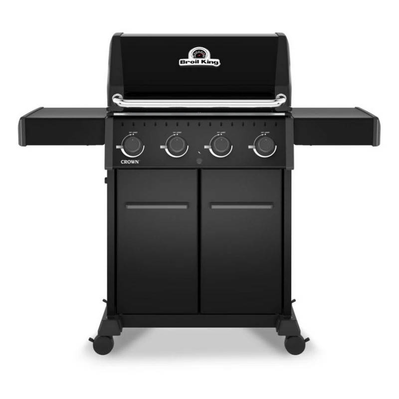 Broil King Crown 420 Shadow Ψησταριά Υγραερίου (8651-53) + Δώρο Broil King 000423 Σούβλα με Hλεκτρικό Mοτέρ (60522)