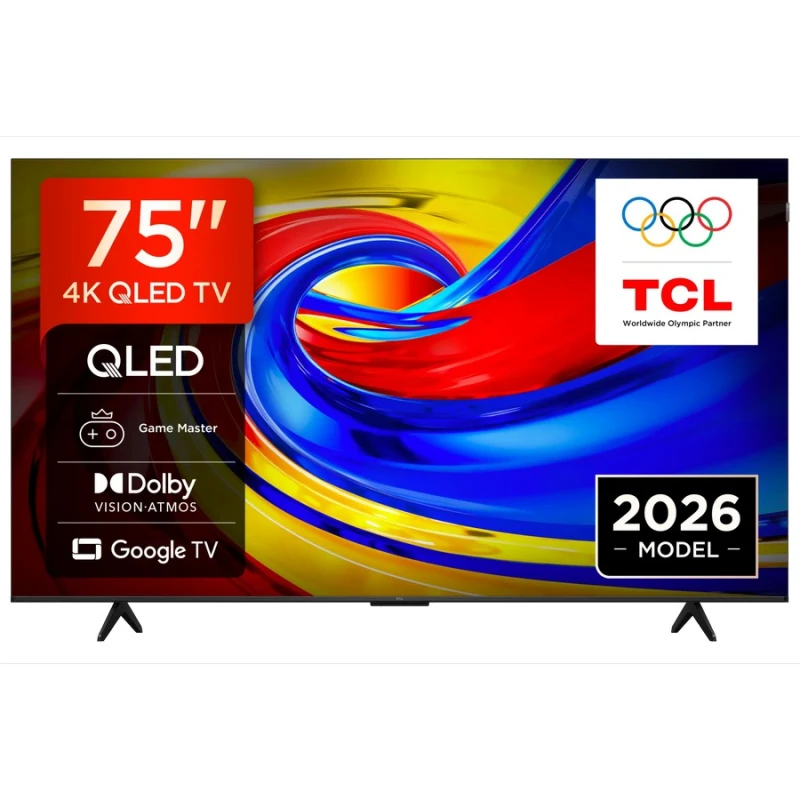 TCL 75P7L 75'' UHD 4K Premium QLED Smart TV Τηλεόραση